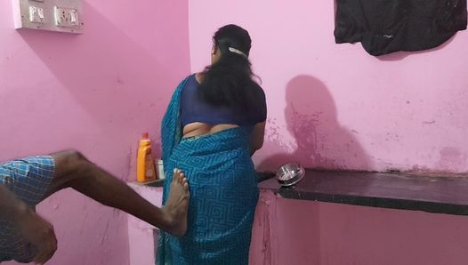 Stepmother Was Washing Dishes In The Kitchen And A Young Boy Had Sex With Her