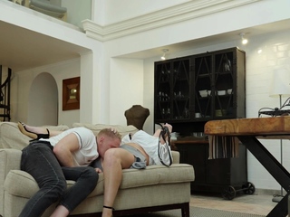 MATURE4K. Dude in Debt