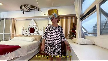 granny gets ass fucked by the plumber