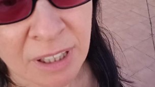 2nd day bet: Stepson dares me to go nude in our building