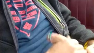 jerkoff in truck
