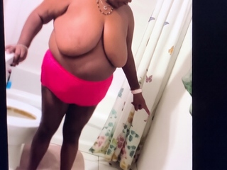 huge black udders for white painter