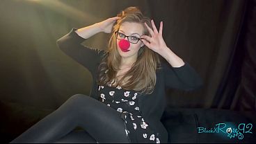 Cute Clown Nose Poses